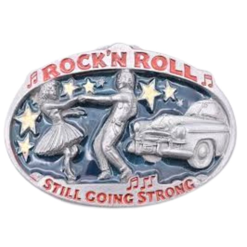 RockN Roll bæltespænde