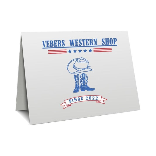 Vebers Western Store Gavekort